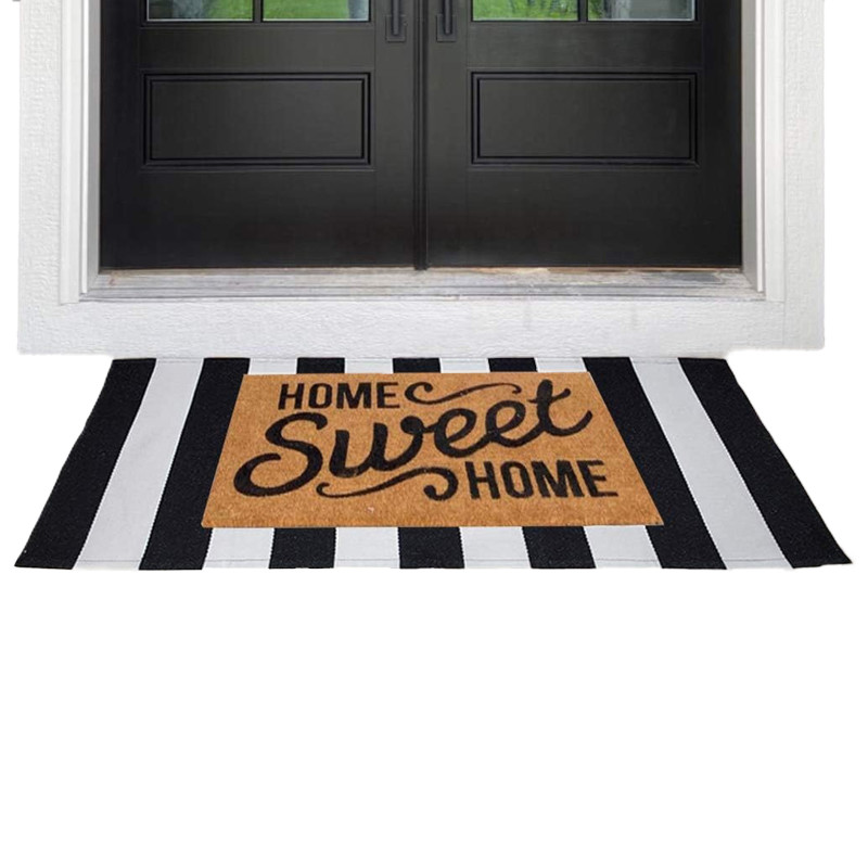 Amazon is selling a $19 doormat rug for $9 that 'looks classy and modern'