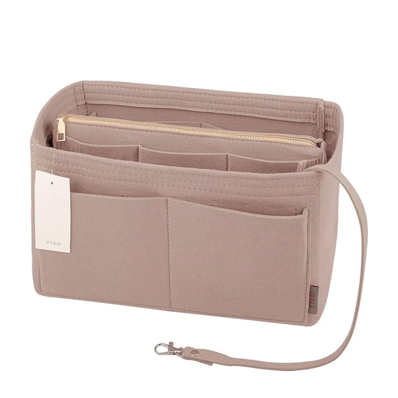 Amazon is selling a 'lightweight' purse organizer for just $10, and shoppers say it's 'well-made'