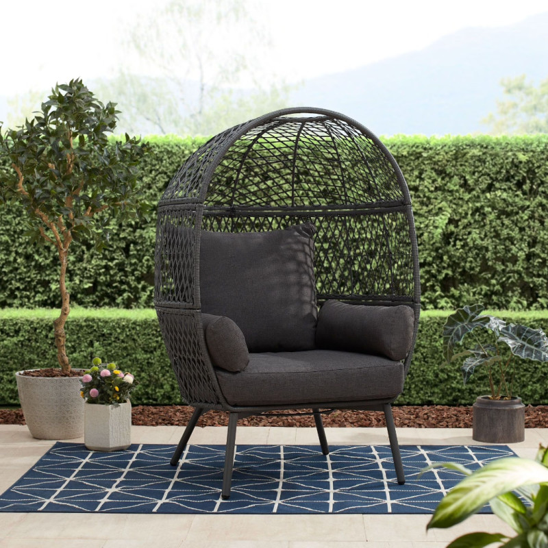 Walmart is selling a 'spacious' $297 wicker egg chair for just $127