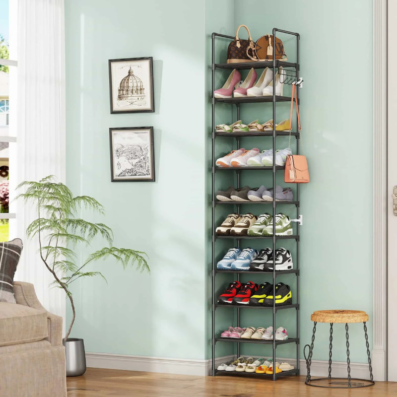 Walmart is selling a 10-tier shoe rack for just $15