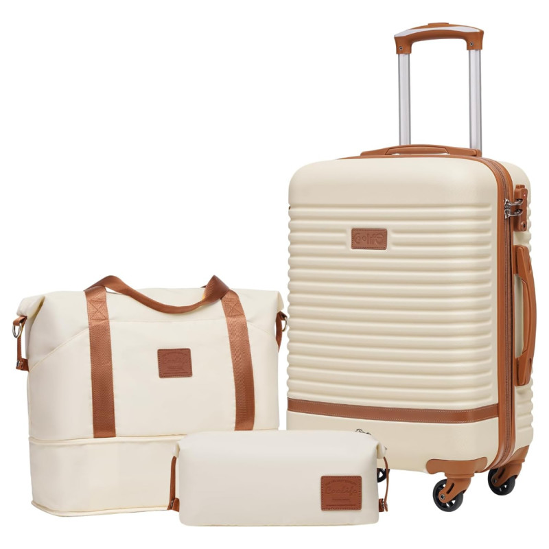 Amazon is selling a top-rated 3-piece luggage set for only $70, and 'the quality is excellent'