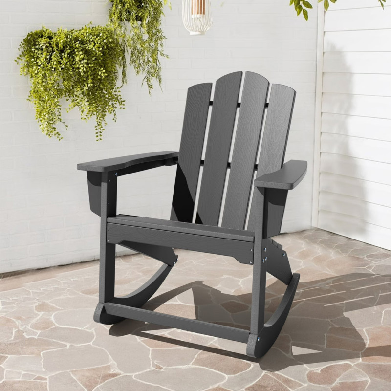 Walmart's bestselling $150 Adirondack patio rocking chair is on sale for $64