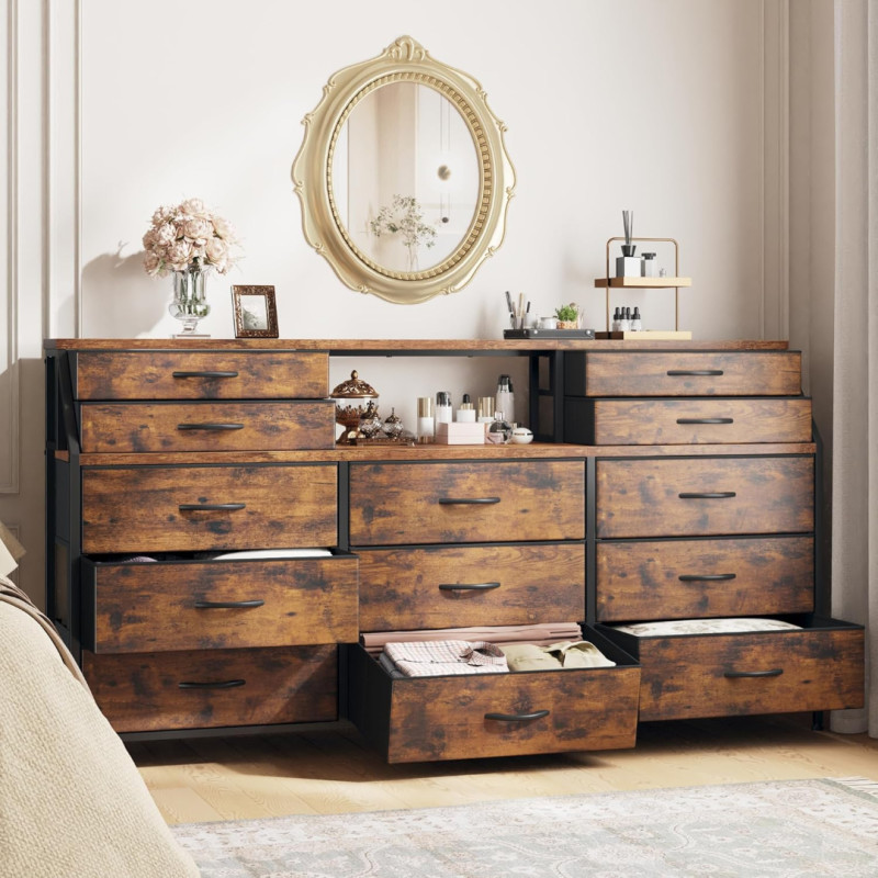 Amazon is selling a 13-drawer dresser for just $90 that's 'easy to assemble'