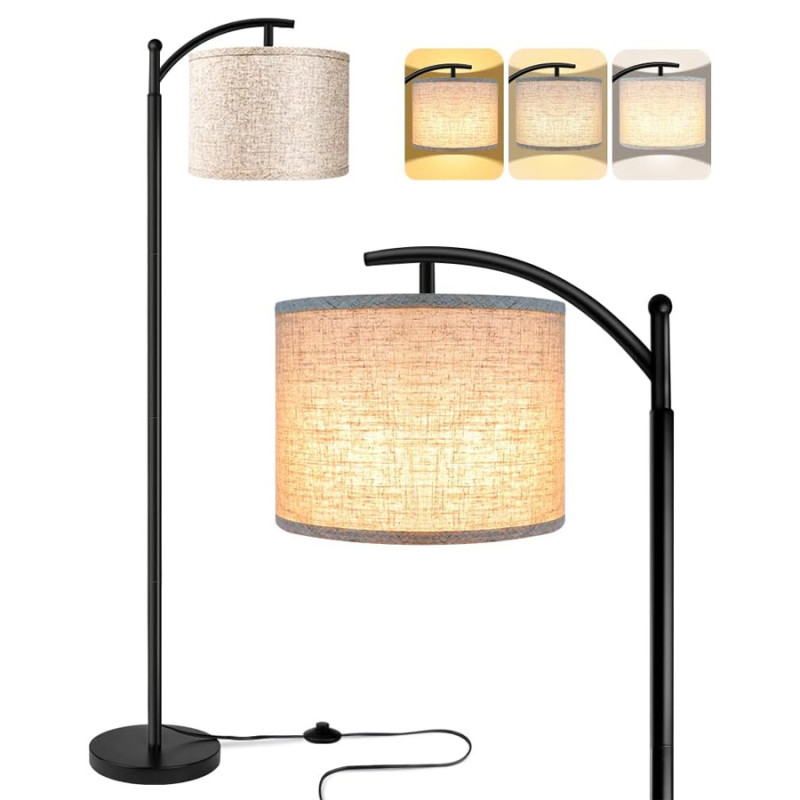 Amazon is selling a $50 LED floor lamp for just $28 that creates a 'welcoming and warm space'