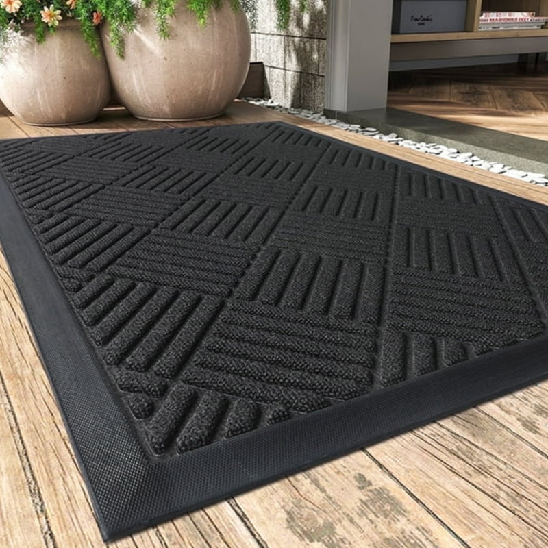 Walmart is selling a durable $10 doormat with a stylish and practical design