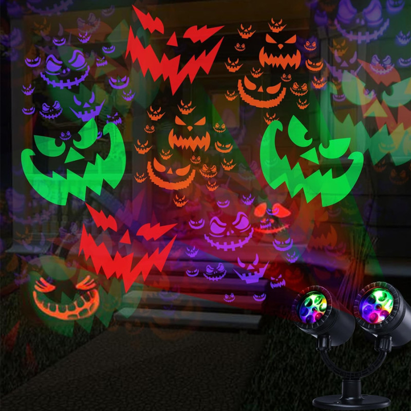 Amazon is selling $55 Halloween projector lights for $30 that are 'spooky and vivid'