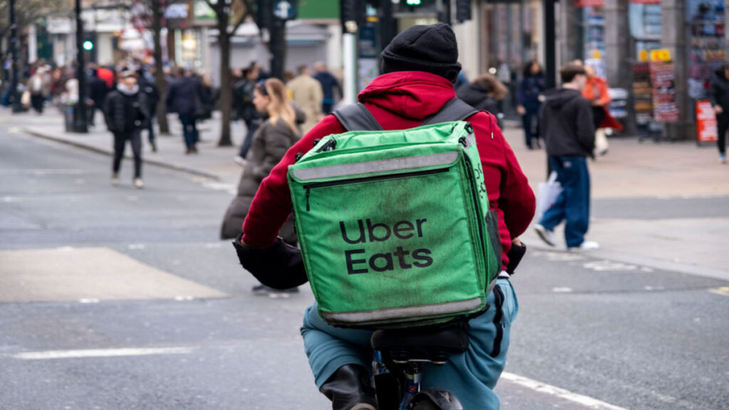 Uber Eats tests a wild new way to deliver food to customers