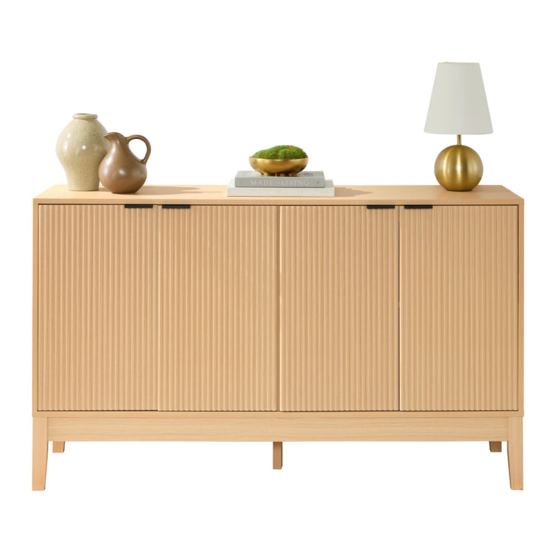 Walmart is selling a $467 reeded accent cabinet with 'so much storage space' for only $190