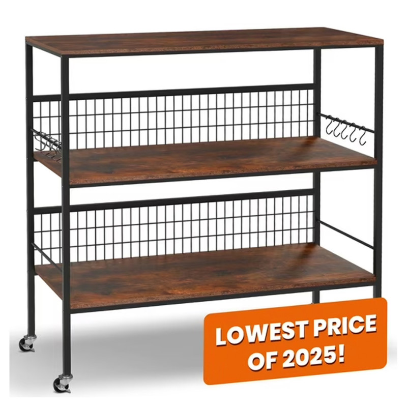 Walmart's bestselling kitchen storage cart is on sale for only $60