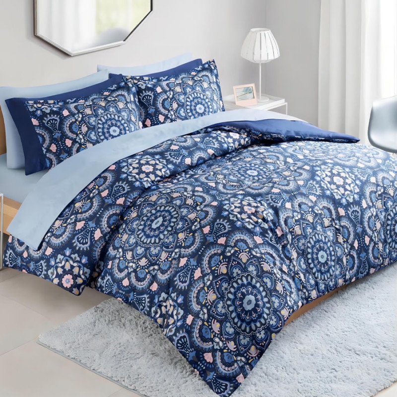 Walmart is selling a 9-piece comforter set for $47 right now