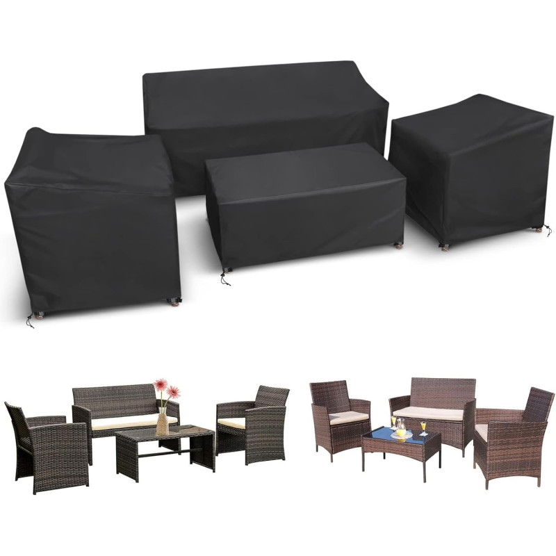 Amazon is selling a patio furniture cover set for $35 that can 'hold up well against the elements'